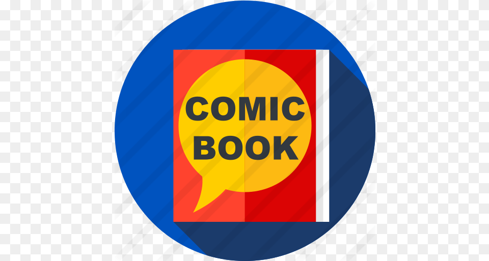 Comic Book Circle, Badge, Logo, Symbol, Disk Free Transparent Png