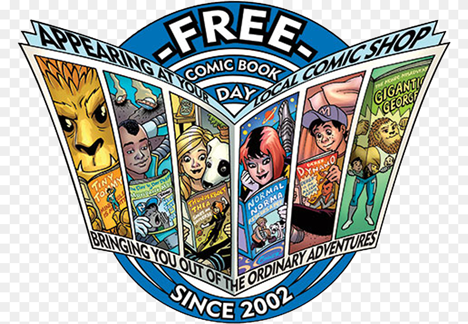 Comic Book Day, Comics, Publication, Person, Face Png Image