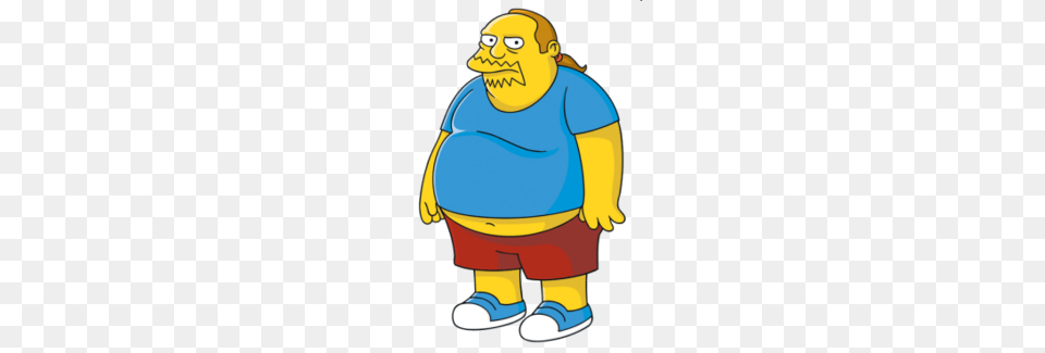 Comic Book Guy, Cartoon, Cleaning, Person, Baby Free Png Download