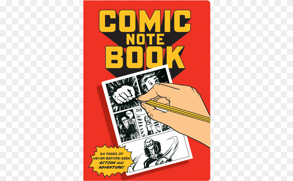 Comic Book Notebook, Comics, Publication, Advertisement, Poster Free Transparent Png