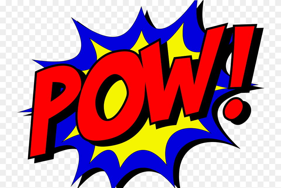 Comic Book Pow Cartoons Comic Book Pow Symbol, Logo, Light Png