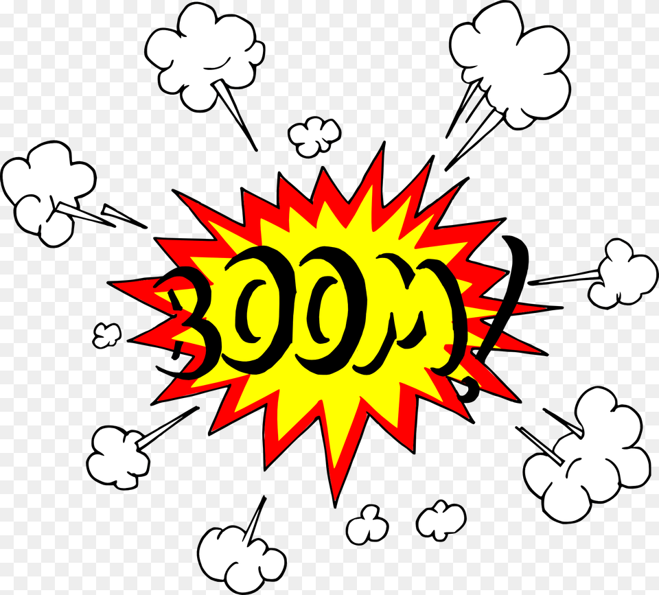 Comic Boom Explosion Drawing Of A Boom, Art, Graphics, Baby, Person Free Png