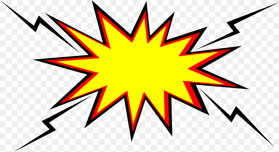 Comic Boom Explosion Vector Explode, Star Symbol, Symbol, Logo Png