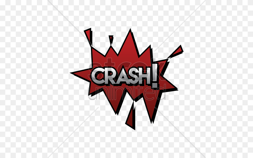 Comic Bubble Crash Vector, Logo, Symbol Free Png Download