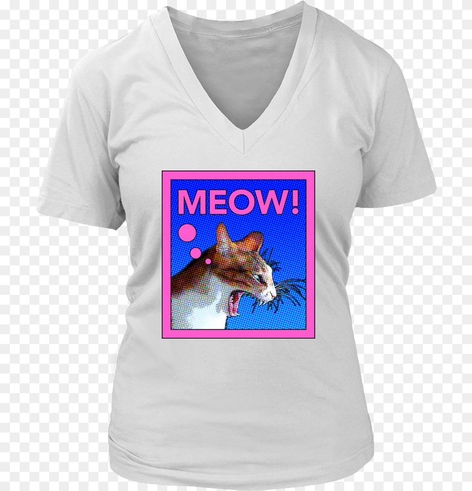 Comic Cat Meow Catch Flight Not Feelings Shirt, T-shirt, Clothing, Person, Man Free Transparent Png