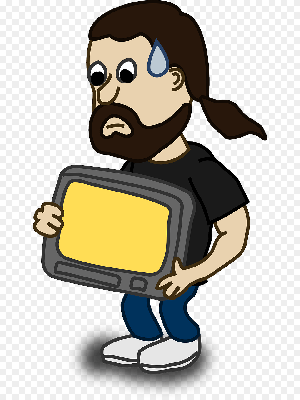 Comic Characters Male, Computer Hardware, Electronics, Screen, Hardware Free Transparent Png