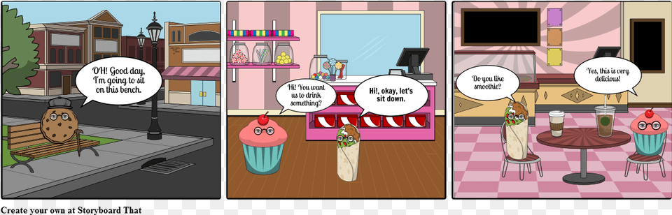 Comic Comida Cartoon, Book, Comics, Publication, Cup Png Image