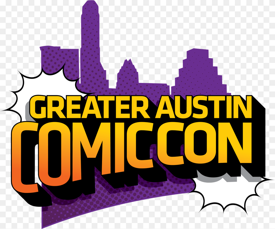 Comic Con Austin Tx 2018, Purple, Logo Free Png Download