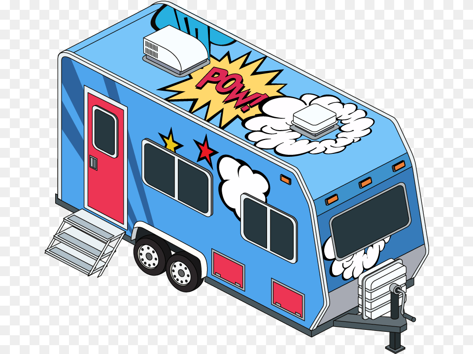 Comic Con Phase, Transportation, Van, Vehicle, Moving Van Free Png