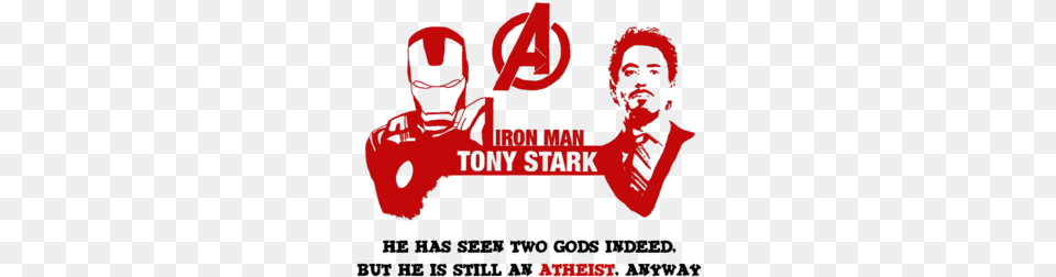 Comic Cool Funny Iron Man Tony Stark, Baby, Person, Logo, Weapon Png