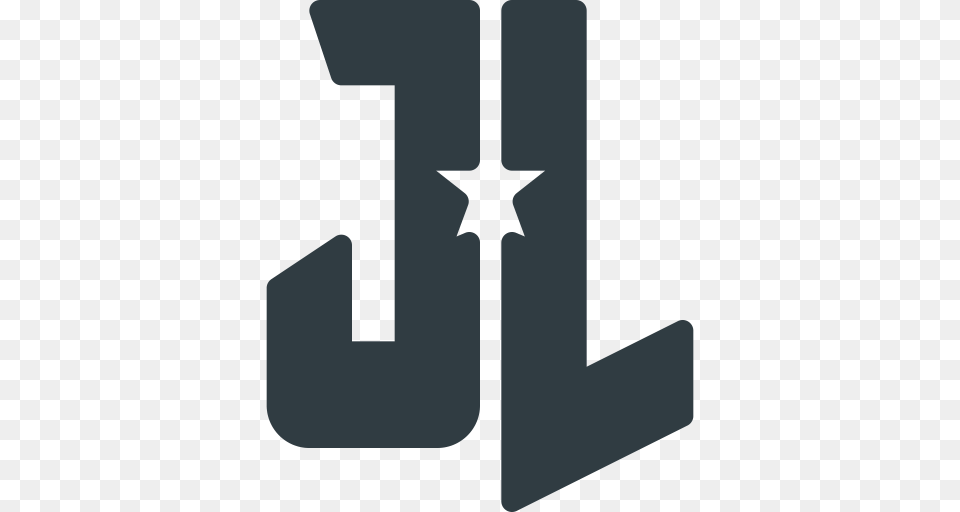 Comic Dc Justice League Logo Movie Icon, Symbol, Electronics, Hardware, Blade Png Image