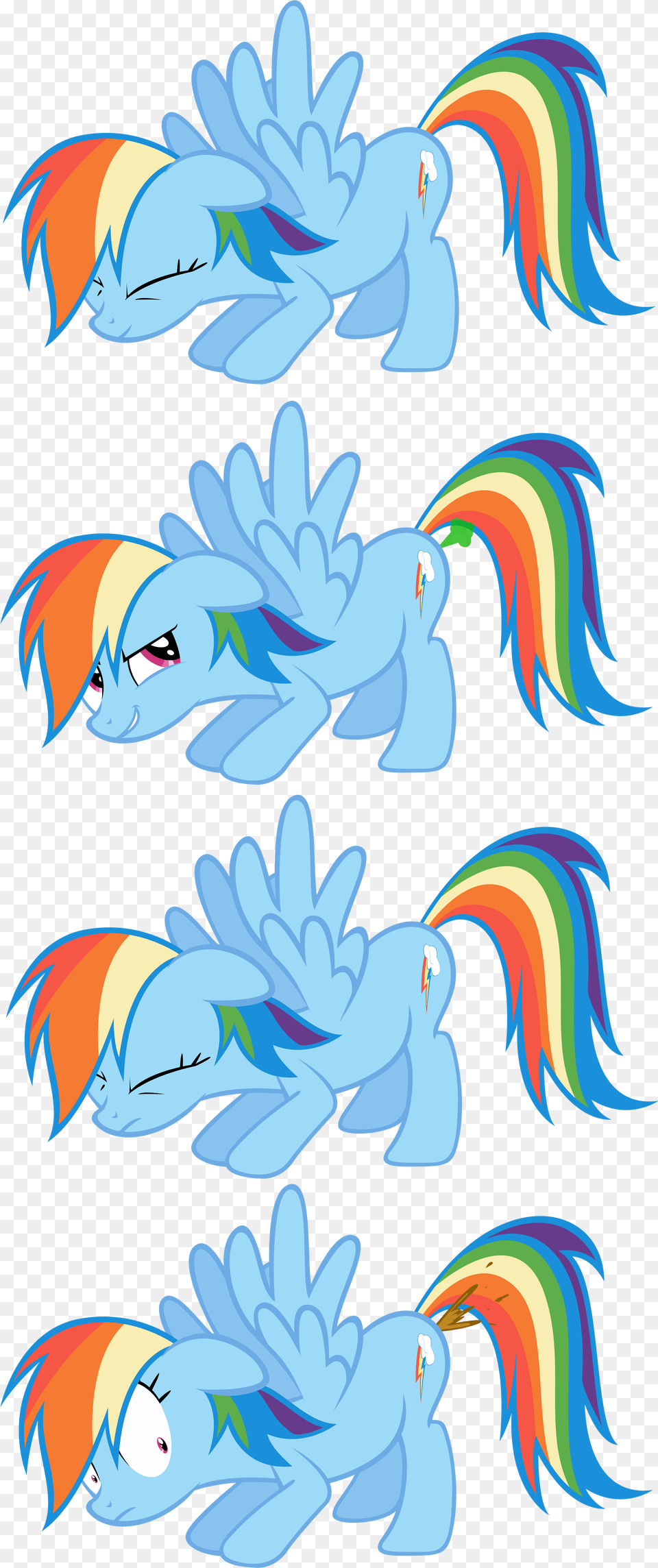 Comic Diarrhea Fart Female Mare Fictional Character, Art, Graphics, Pattern, Accessories Free Png