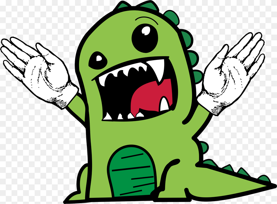 Comic Dino, Green, Baby, Person Free Png Download