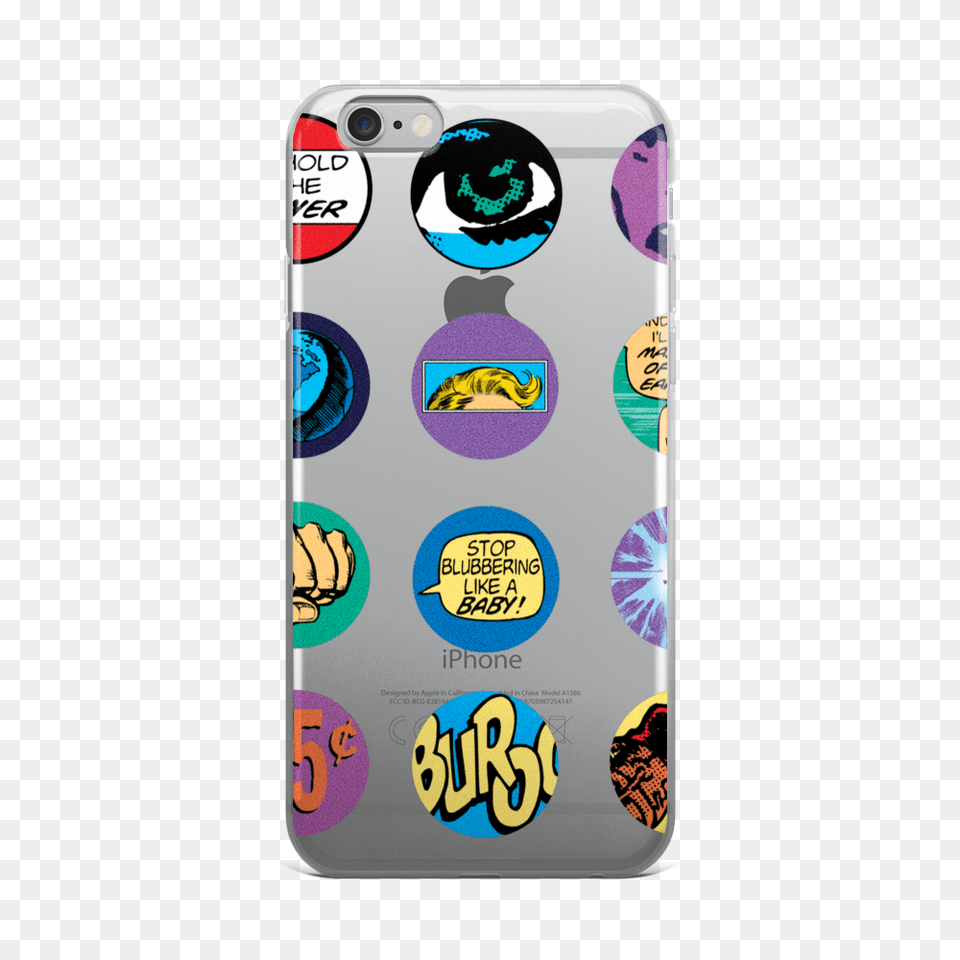 Comic Dots Iphone Cases Superfreak Tees Tictail, Electronics, Mobile Phone, Phone Png Image