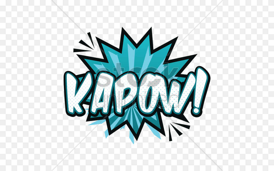 Comic Effect Kapow Vector Art, Graphics, Light, Lighting Png Image