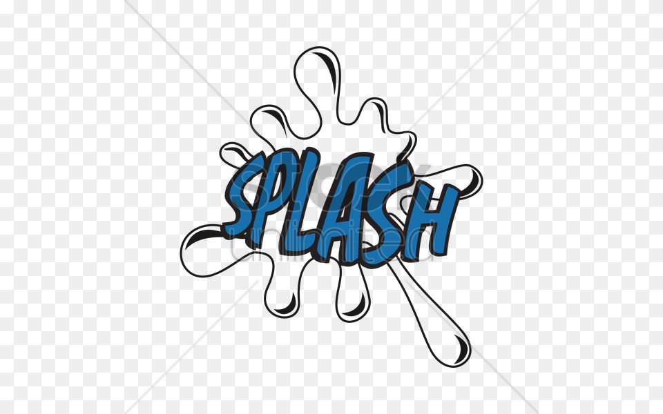 Comic Effect Splash Vector, Text Free Transparent Png