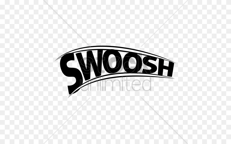 Comic Effect Swoosh Vector, Logo Png Image