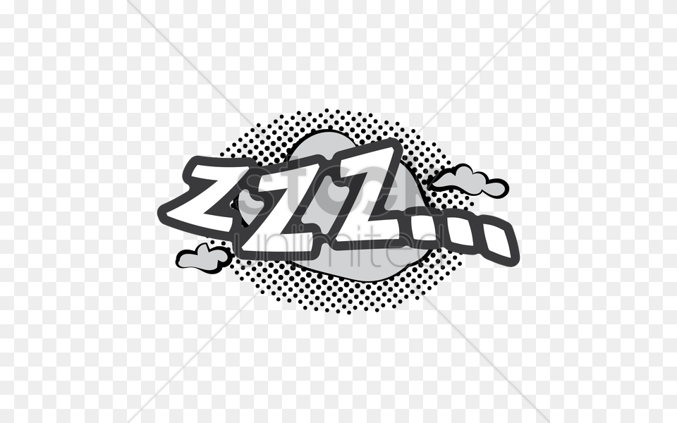 Comic Effect Zzz Vector Image, Device, Grass, Lawn, Lawn Mower Free Png Download