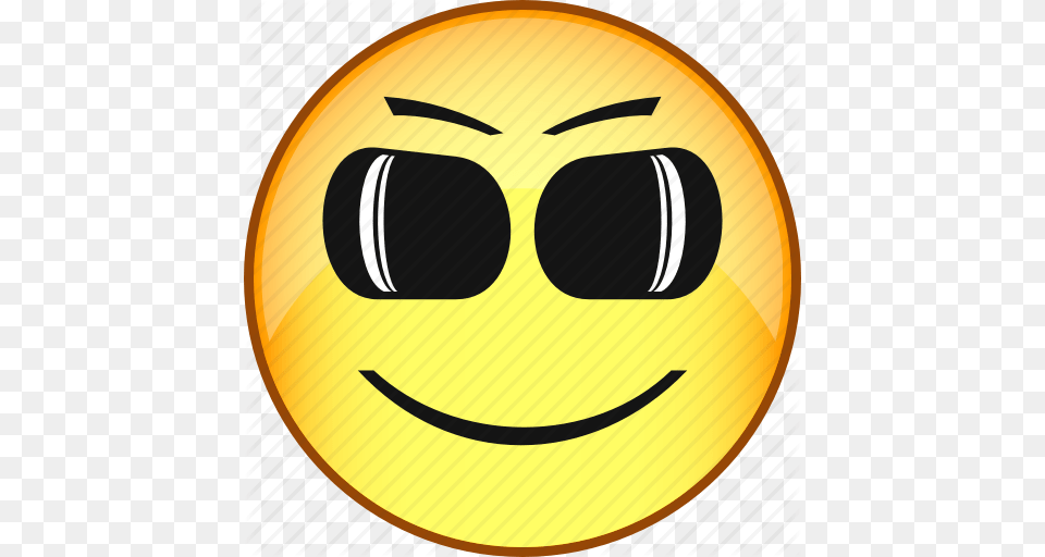 Comic Emoji Emoticon Emotion Face Glasses Smile Icon, Accessories, Photography, Sunglasses, Logo Free Png Download