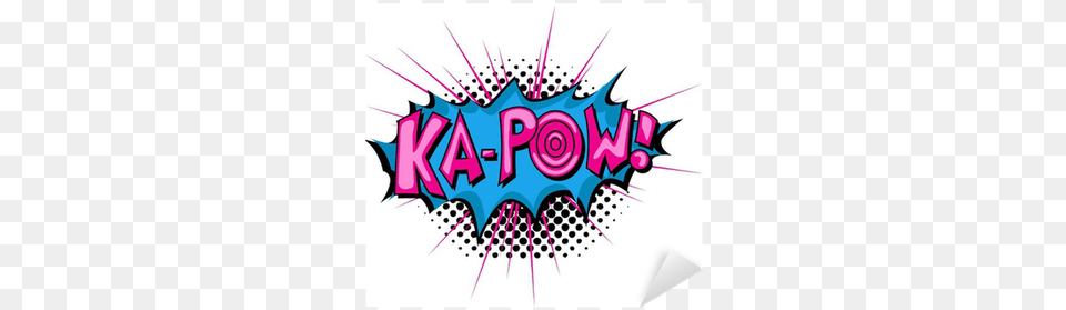 Comic Expression Vector Text Sticker Pixers We Pow In Graffiti, Art, Graphics, Logo, Pattern Free Png