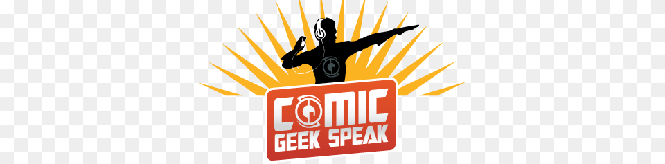 Comic Geek Speak, Logo, Advertisement, Symbol, Poster Free Png Download