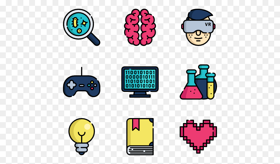 Comic Icons, Light, Vr Headset, Face, Head Free Transparent Png