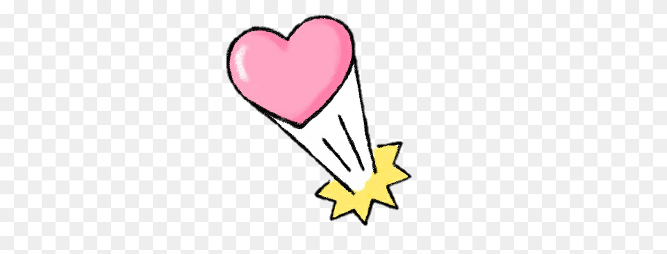 Comic Love Cute Cartoon Heart Bomb Punk Pink Girl, Person Free Png Download