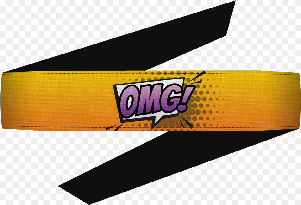 Comic Omg Headband Horizontal, Accessories, Belt, Logo Png Image