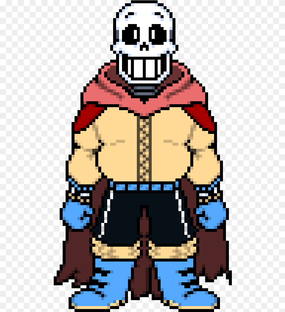 Comic Papyrus Undertale Pixel Png