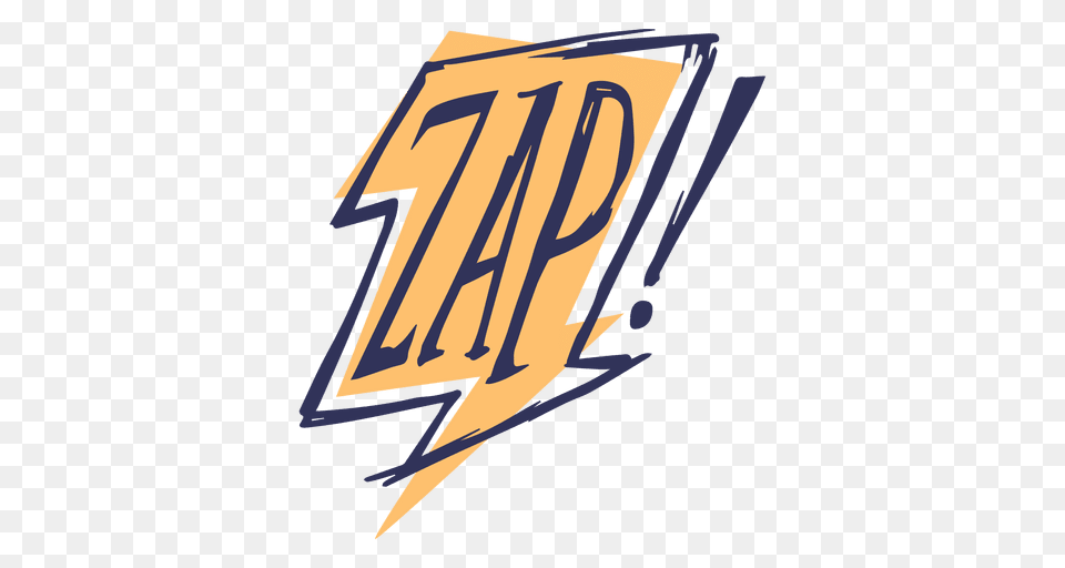 Comic Slang Words Zap, Logo, Symbol, Text Free Png Download
