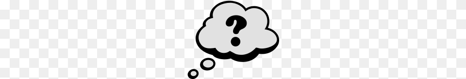 Comic Speech Bubble Question Mark, Stencil, Nature, Outdoors, Snow Free Png