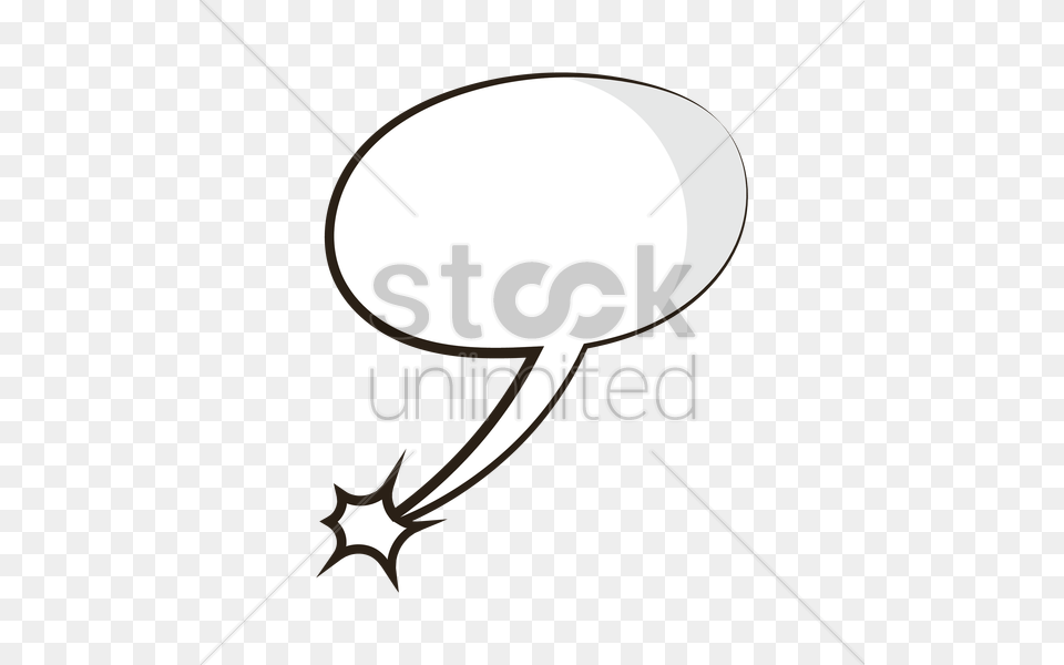 Comic Speech Bubble Vector Cutlery, Lighting, Spoon, Bow Png Image