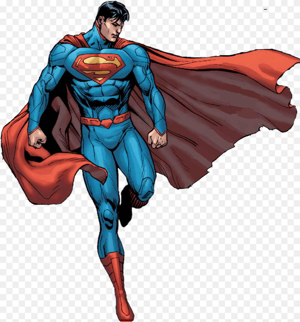 Comic Superman, Adult, Male, Man, Person Free Transparent Png