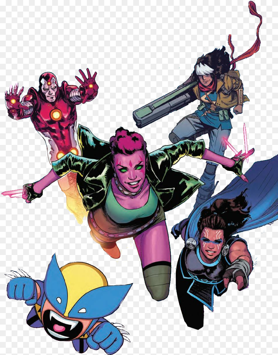 Comics, Book, Publication, Adult, Person Free Png Download