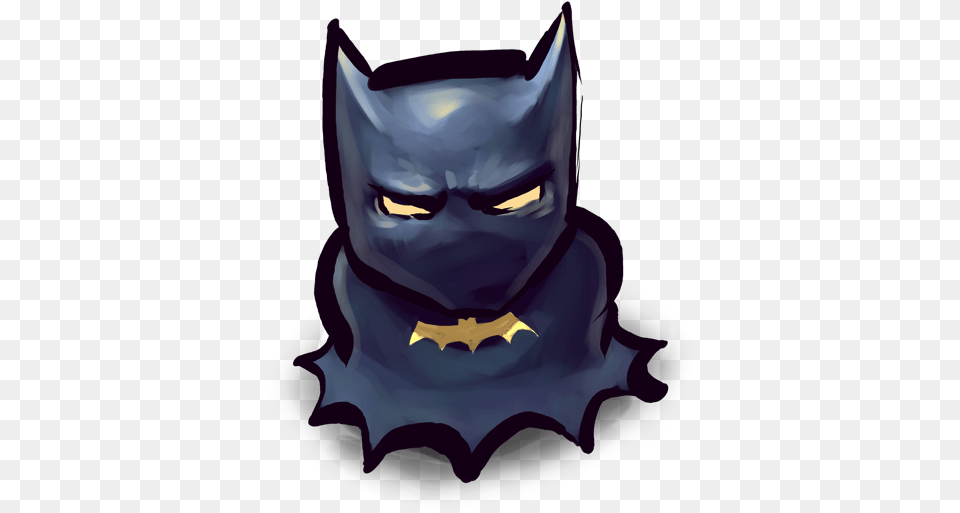 Comics Batman Icon Ultrabuuf Iconset Mattahan Mask Transparent, Logo, Animal, Baby, Cat Free Png Download