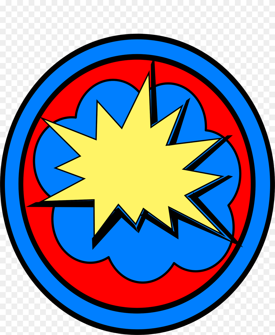 Comics Clipart, Logo, Symbol, Emblem, Star Symbol Free Transparent Png