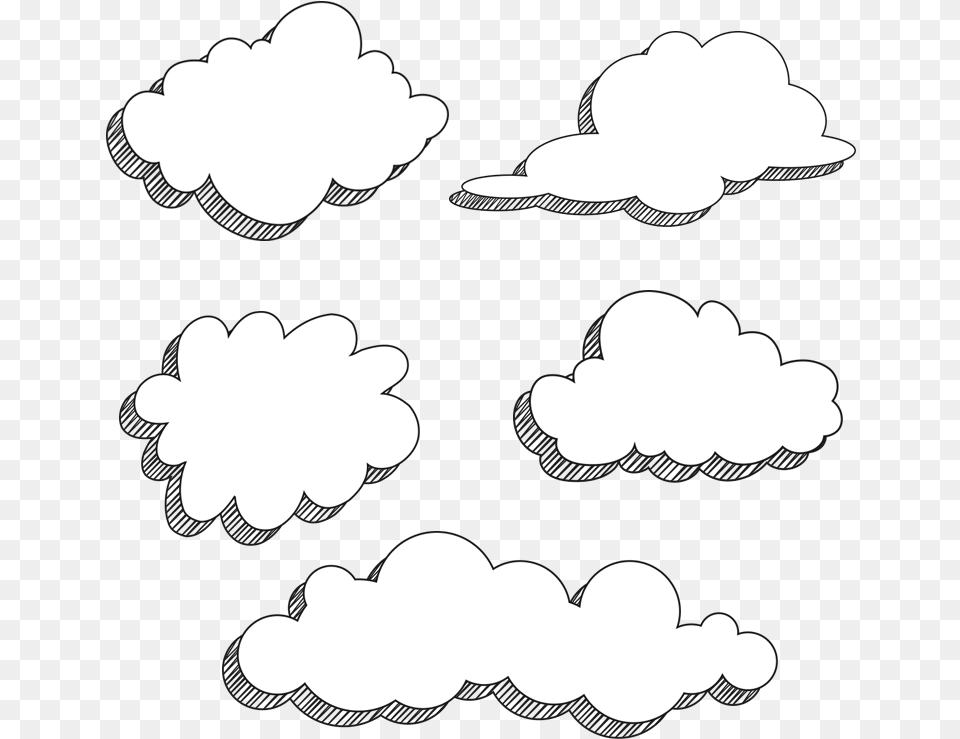 Comics Clouds Cartoon Drawing Download Hq Dibujos D Nubes, Flower, Plant Free Transparent Png