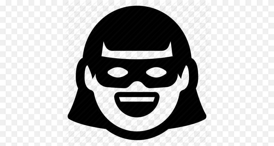 Comics Hero Mask Mom Superhero Icon, Photography, Face, Head, Person Png