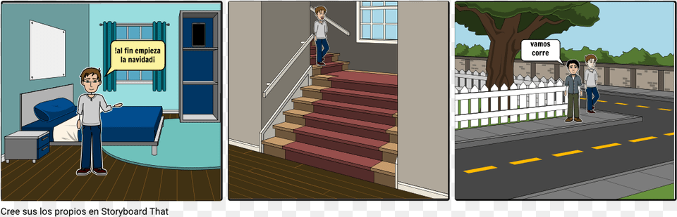 Comics Im Late For School, Architecture, Housing, Handrail, House Free Png Download