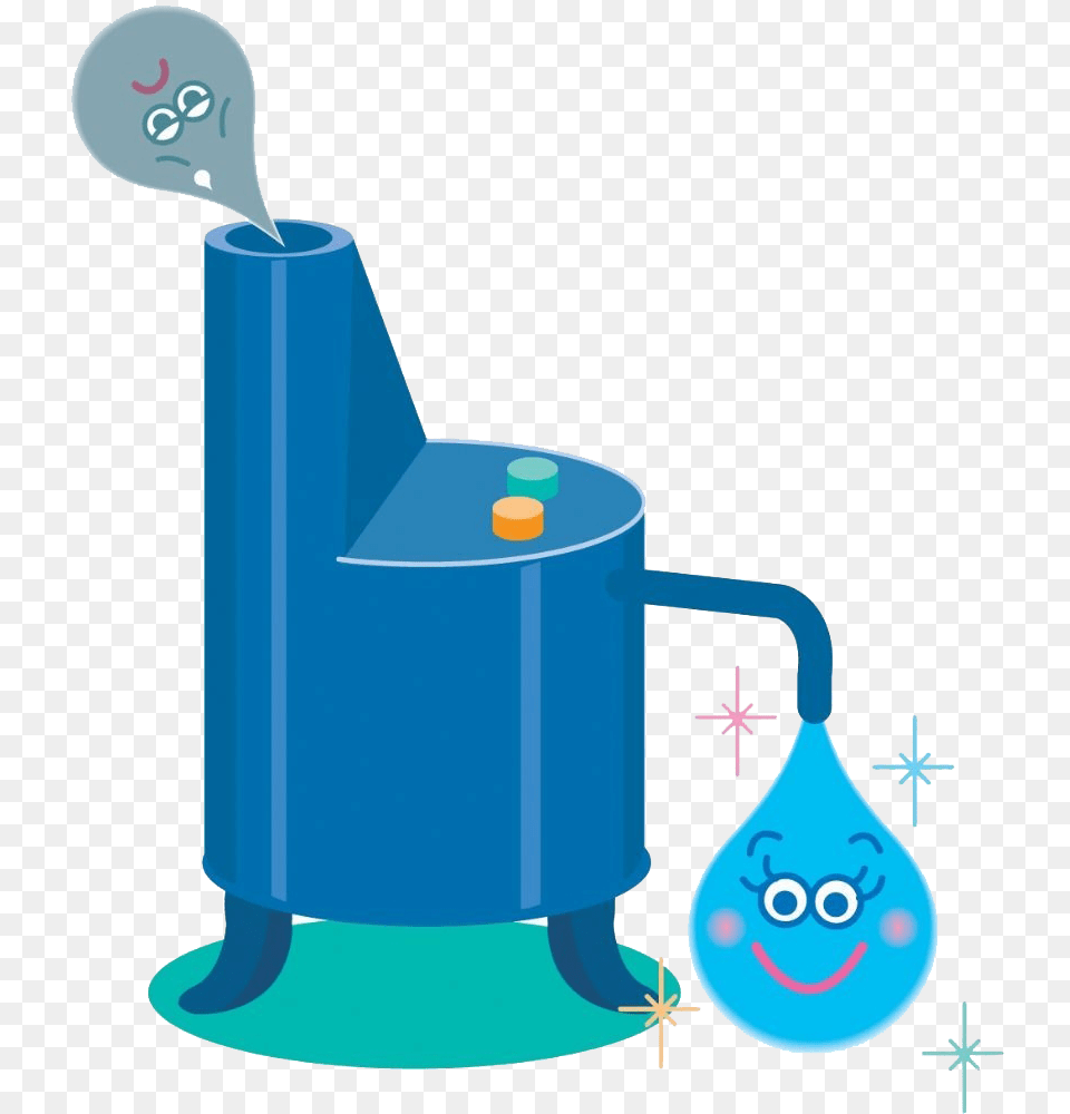 Comics Poster Illustration Water Purification Cartoon, Tin, Can, Watering Can Png Image