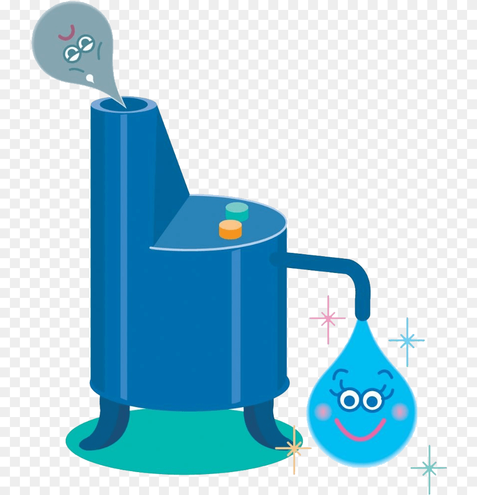 Comics Poster Illustration Water Purifier Water Filter Clipart, Cutlery, Spoon, Can, Cup Free Png Download