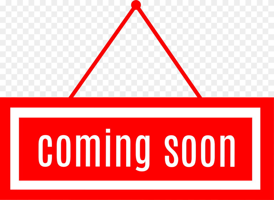 Coming Soon Clipart, Triangle, Sign, Symbol Free Transparent Png