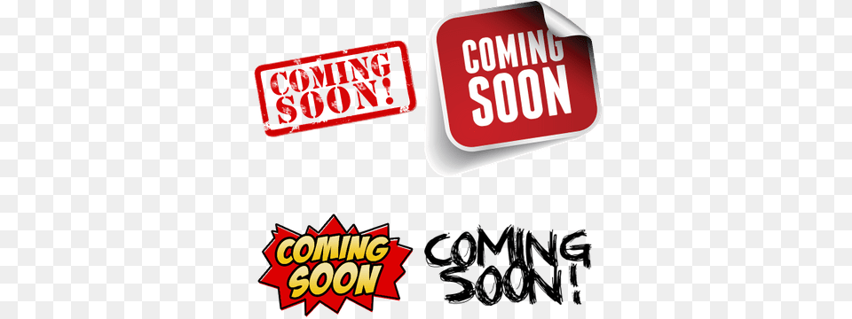 Coming Soon Coming Soon Birthday Banner, Sticker, Advertisement Free Transparent Png