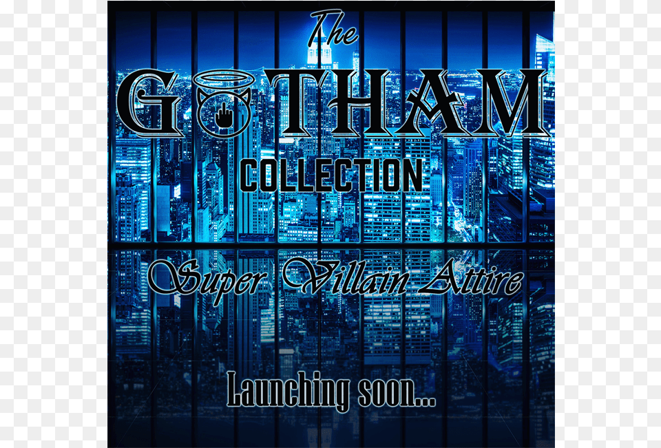 Coming Soon Controller Gear Gotham City Skyline Ps4 Combo Skin, Architecture, Building, Advertisement, Lighting Free Transparent Png