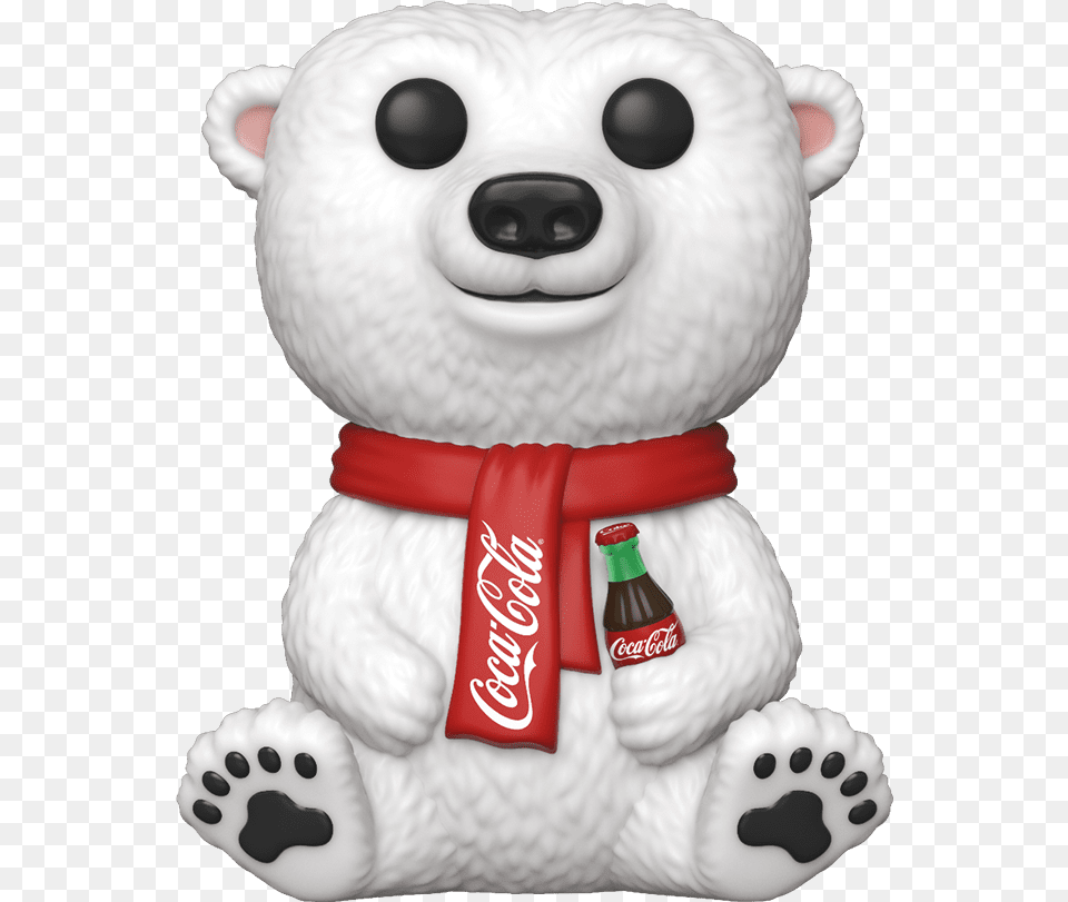 Coming Soon Pop Ad Icons U2013 Coca Cola Polar Bear Funko Funko Pop Chester Cheetah, Toy, Beverage, Coke, Soda Png
