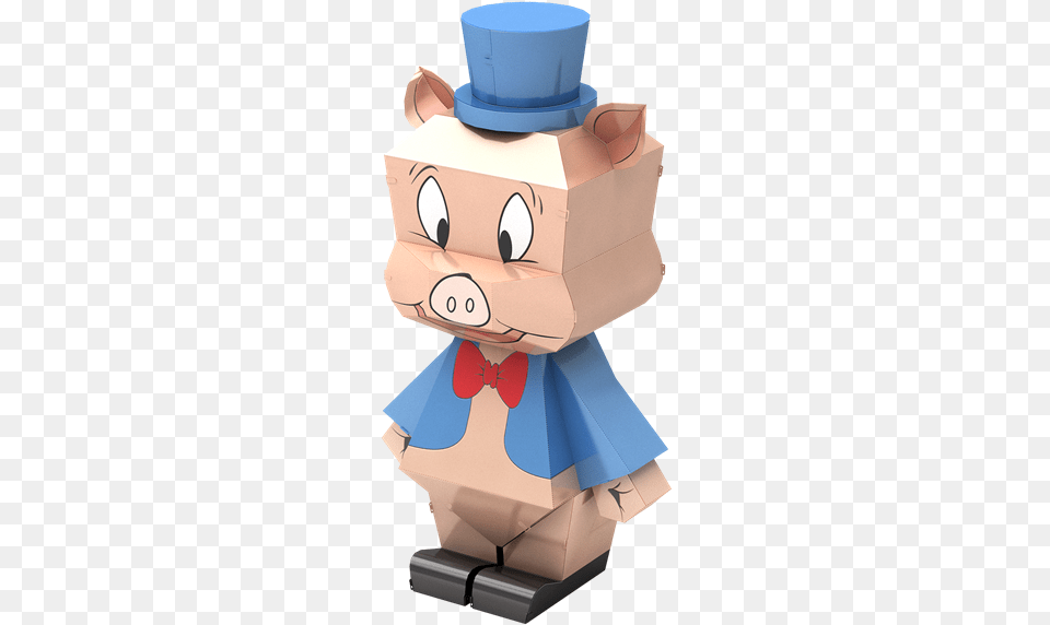 Coming Soon Porky Pig, Cardboard, Box, Carton, Paper Png