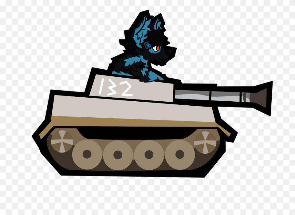 Comm Chibi Tank For Naz Weasyl, Armored, Vehicle, Transportation, Weapon Free Png