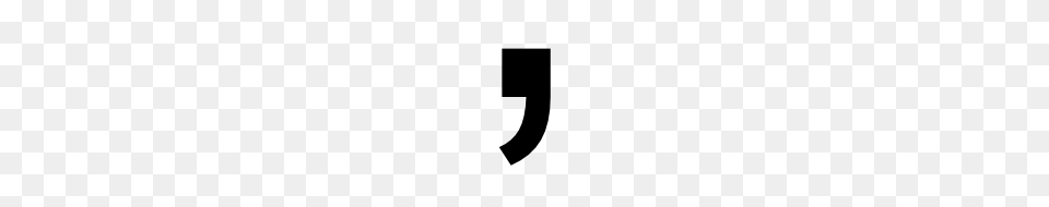 Comma, Gray Png Image