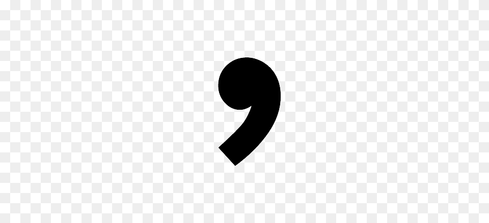 Comma, Number, Symbol, Text Free Transparent Png