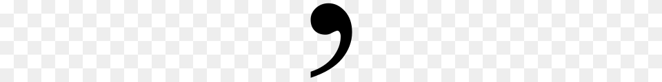 Comma, Gray Png Image